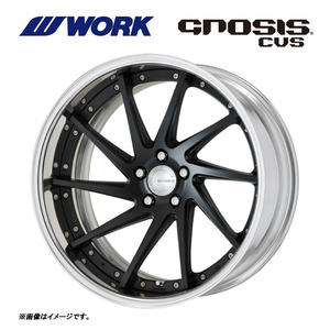 送料無料 ワーク GNOSIS CVS FULL REVERSE ディープコンケイブ DEEP RIM Wdisk 10J-21 －14～－31 5H-114.3 【1本 単品 新品】