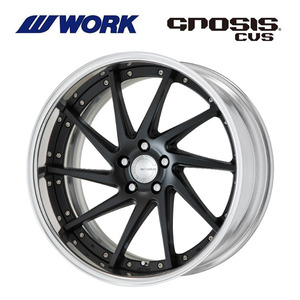 送料無料 ワーク GNOSIS CVS FULL REVERSE ミドルコンケイブ DEEP RIM Odisk 10J-21 +6～－11 5H-114.3 【4本 セット 新品】