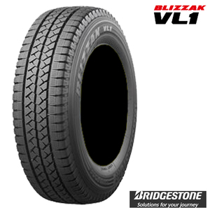 送料無料 ブリヂストン バン・小型トラック／バス用タイヤ BRIDGESTONE BLIZZAK VL1 185/R14 6PR 【1本単品 新品】