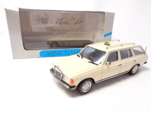 MINICHAMPS 430 032296 Mercedes-Benz W 123 Kombi Taxi ミニチァンプス メルセデスベンツ タクシー （箱付）送料別