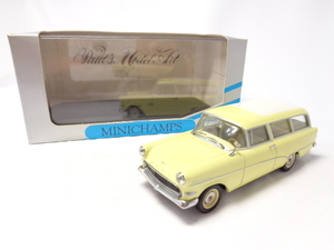 MINICHAMPS 430 043210 Opel Rekord P1 Caravan 1958-1960 ミニチァンプス オペル レコード P1 （箱付）送料別