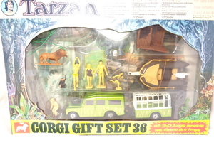 CORGI GIFT SET 36 Tarzan with 3-D Jungle panorama avec diorama de la Jungle コーギー ターザン （箱付）送料別