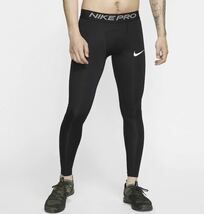 「L」NIKE ナイキ プロ メンズ フィットネス スポーツタイツ_画像4