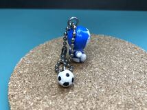 ドラえもん サポーターズスイング No.8 ウイングドラえもん サッカー #8 ユニフォーム フィギュア キーホルダー ボールチェーン_画像3