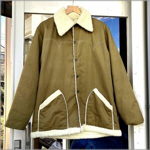 ★Key IMPERIAL　60s 70s　ビンテージ　ランチコート★検 ジャケット USA製 アメリカ 古着 ウエスタン カントリー ワーク カバーオール