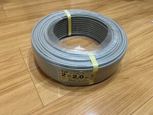 VVF2.0-2c 100m 新品　1