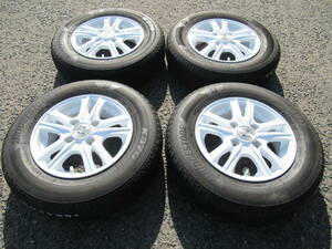 中古タイヤ☆145/80R12 80/78N LT ブリヂストン K370 2021年製 バリ山 ZEPHYR ホワイト 4J+40 100 4H アクティ ハイゼット ミニキャブ等☆