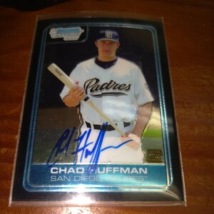 2006 bowmandraft chad huffman 1st bowman autograph