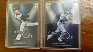 2016 BBM 北海道日本ハム 大谷翔平 Chosen One インサート #CO1#CO2 