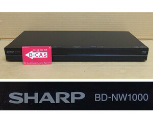Ra02 シャープ BD-NW1000 BD/DVD/HDDレコーダー 中古動作品
