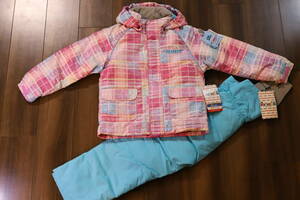  новый товар быстрое решение *ONYONE TODDLER SUIT ребенок лыжи одежда верх и низ в комплекте 120 размер Onyone 