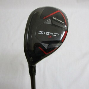 Taylor Made ステルス2 レスキュー #4 S 左 ベンタス レッド HB 7 US仕様 テーラーメイド Stealth2 ハイブリッド Fujikura Ventus TR Red