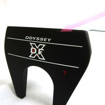 訳あり ODYSSEY DFX #7 33インチ US仕様 オーバーサイズ グリップ パター 2021年 オデッセイ マレット DFXインサート OSグリップ_画像2