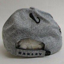 オークリー キャップ FOS901577-27B アスレチック グレー FIXED CAP FA 23.0★送料無料 OAKLEY フィックスド キャップ NEW ATHLETIC GRAY_画像4