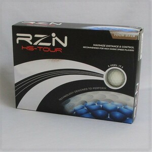 RZN GOLF HS-TOUR 1箱 12球 1ダース ボール 4ピース 2020年 レジン HSツアー ゴルフボール 