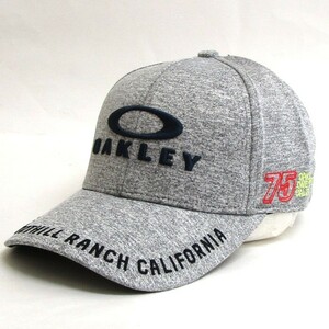 オークリー キャップ FOS901577-27B アスレチック グレー FIXED CAP FA 23.0★送料無料 OAKLEY フィックスド キャップ NEW ATHLETIC GRAY