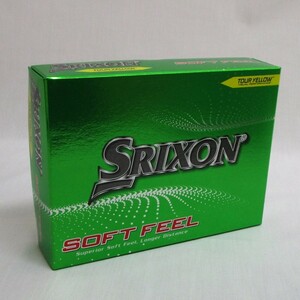 SRIXON SOFT FEEL イエロー 1箱 12球 1ダース ボール 2023年 スリクソン ソフト フィール 2ピース TOUR YELLOW ツアーイエロー