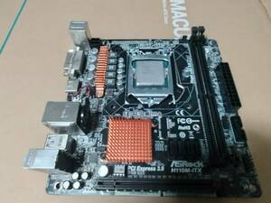 ASRock H110M-ITX / Core i3 6100T （ジャンク扱い）