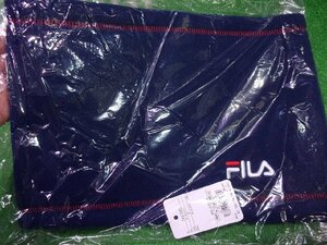 新品【FILA】フィラ ネックウォーマー ネイビー フリーサイズ　処分特価　※クリックポスト（送料198円）