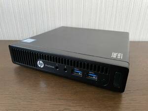 HP ProDesk 400 G2■Core i3-6100T 500GB 4GB①