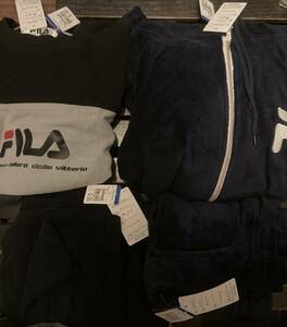 FILA メンズ　サイズLL 上着　インナー　ズボン　9460円相当　4点セット　衣類袋付き