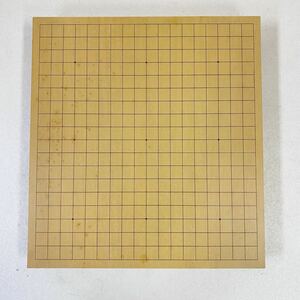 囲碁盤 卓上碁盤 厚さ2寸 42×45.4cm 20号 5kg 木製 詳細不明