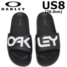 OAKLEY FOF100424 B1B SLIDE 2.0【オークリー】【シャワーサンダル】【サンダル】【US8/26.0cm】【02E/Blackout】【Sandals】_画像1