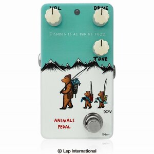 最落無し! Animals Pedal　FISHING IS AS FUN AS FUZZ　/ a43954　シビルウォー期のビッグマフを基本に開発したファズペダル　1円