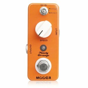 最落無し! Mooer Ninety Orange / a43985　フルアナログ回路により制作されたフェイザーペダル　1円