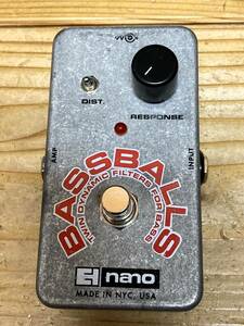 ■ELECTRO-HARMONIX Nano Bassballs ツイン・ダイナミック・フィルター　中古動作品■