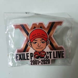 ★EXILE 世界・PERFECT LIVE 2001-2020ガチャガチャのピンバッジ