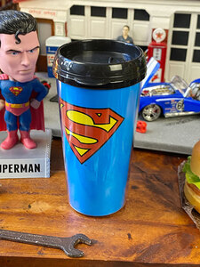  Superman plastic tumbler # american miscellaneous goods America miscellaneous goods 