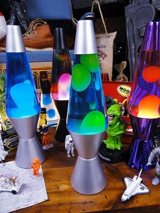 Lava Lamp社 ラバライト 正規品　ラバランプ（グリーン/ブルー）　アメリカ雑貨 アメリカン雑貨