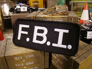 FBI　ワッペン アメリカン雑貨 アメリカ雑貨 おしゃれ