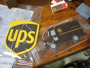 UPSエアーフレッシュナー　2枚入り ■ アメリカン雑貨 アメリカ雑貨 芳香剤