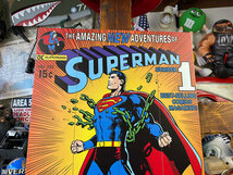 スーパーマン　ウッドパネルアート（NO.1） ■ アメリカン雑貨 アメリカ雑貨_画像3
