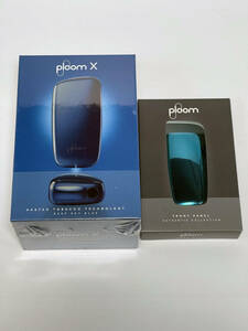 未開封新品☆Ploom X 限定カラー Deep Sky Blue（プルームX ディープスカイブルー）　フロントパネル付