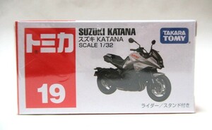 トミカ赤箱19 スズキ GSX-S1000S KATANA(カタナ)　シルバー 新品