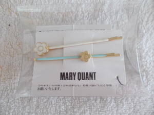 MARY QUANT マリークワント　デイジーヘアピン2本セットタグ付き未使用品 