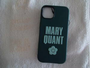 MARY QUANT　マリークワント　ダークグリーンiPhone13カバー　携帯ケース　未使用タグ付き　即決