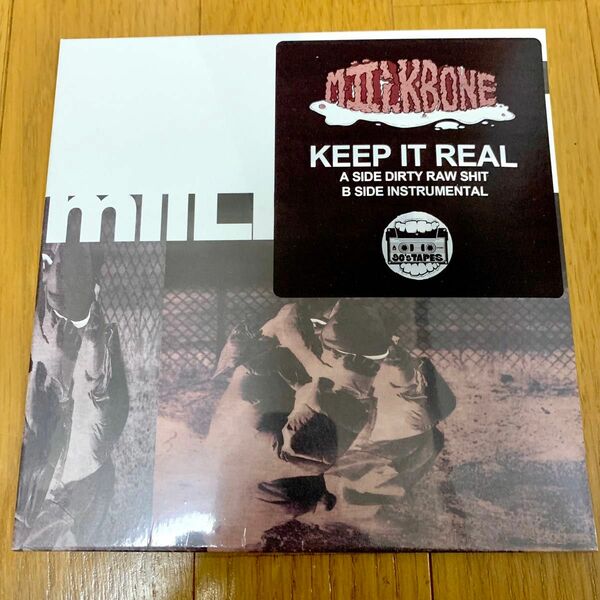 Miilkbone / Keep It Real 限定7inch RAP45 ミドル 90s Hip Hop レコード 7インチ