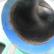 奈良 エルボ 籾摺り機 排風 ダクト 直径165㎜ 排出 排気 乾燥 農機具 青_画像9