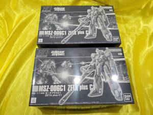 未組品　バンダイ　ガンプラ　プレミアムバンダイ限定　HGUC 1/144 ゼータプラスC1　2個セット　ガンダムセンチネル