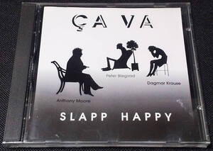 Slapp Happy - Ca Va EU盤 CD, Disctronics Pressing V2 - VVR1001662 1998年 Dagmar Krause, Art Bears, Henry Cow, FAUST