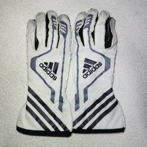 016 adidas アディダス レーシンググローブ RSR サイズM FiA 公認 Standard 8856-2000 4輪用 外縫い