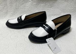 ◇新品21.5◇BENEBISベネビス＊モノトーントラッドローファー＊