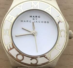189-0010 MARC BY MARC JACOBS マークバイマークジェイコブス レディース腕時計　金属ベルト　クオーツ　MBM3051 電池切れ 動作未確認