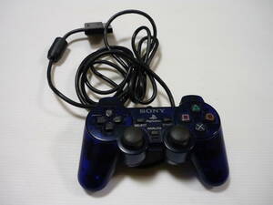 [L管02]ゲーム 周辺機器 PS2 プレイステーション2 アナログコントローラ (DUALSHOCK 2) ブルー PlayStation