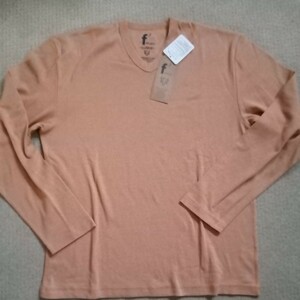  新品未使用　長袖Tシャツ　 size:LL 　オレンジ