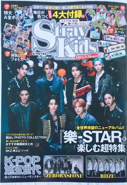 K―POP FAN vol.22 ストレイキッズ スキズ 本 BOOK